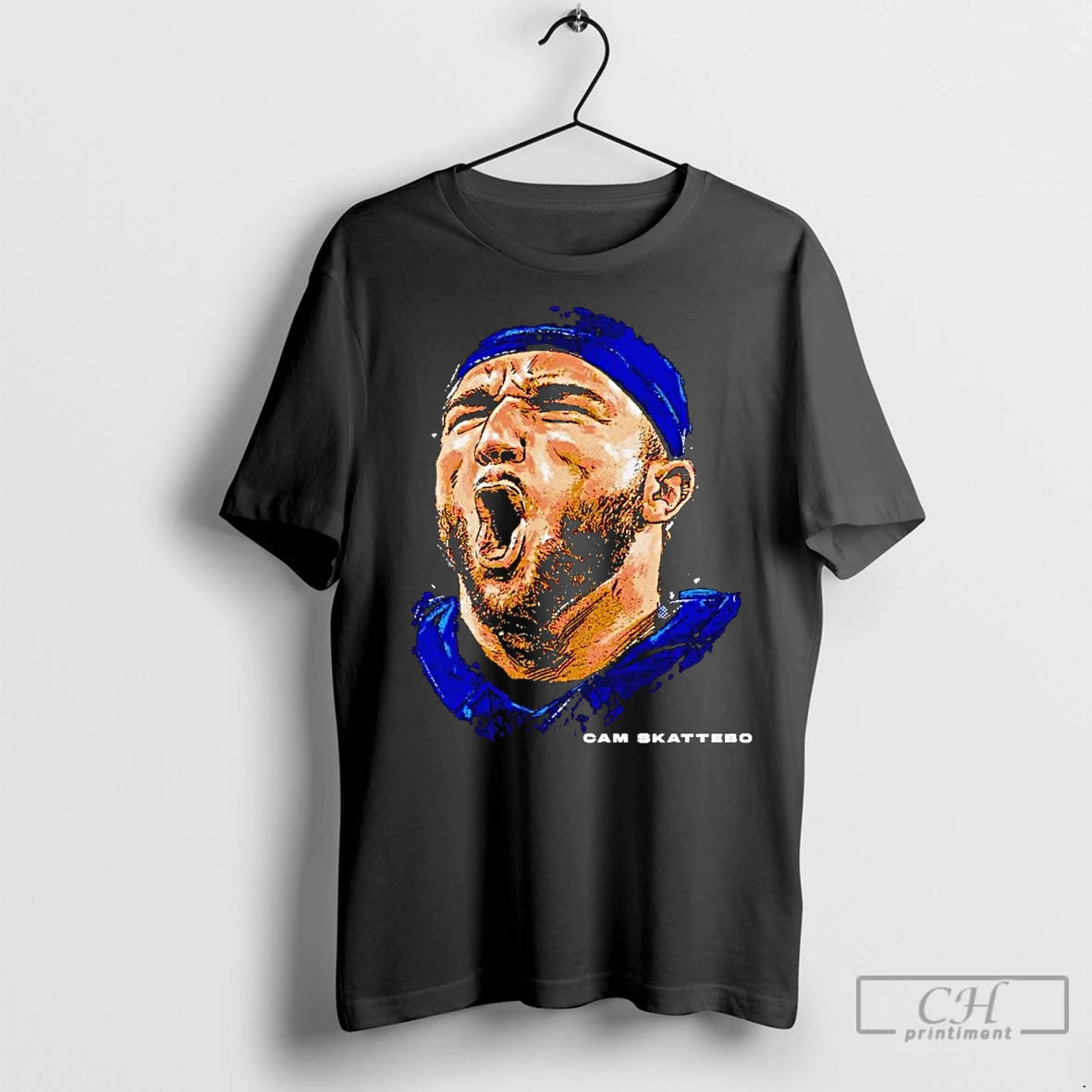 Classic Cam Skattebo Scream Head New York Giants - clothing by TeeHivey.com