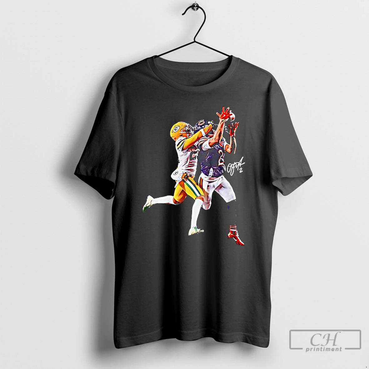 Classic Dj Moore Game Winning Td Signature - clothing by TeeHivey.com