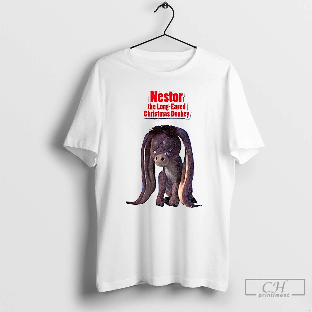 Classic Donkey Nestor The Long Eared Christmas Donkey - clothing by TeeHivey.com
