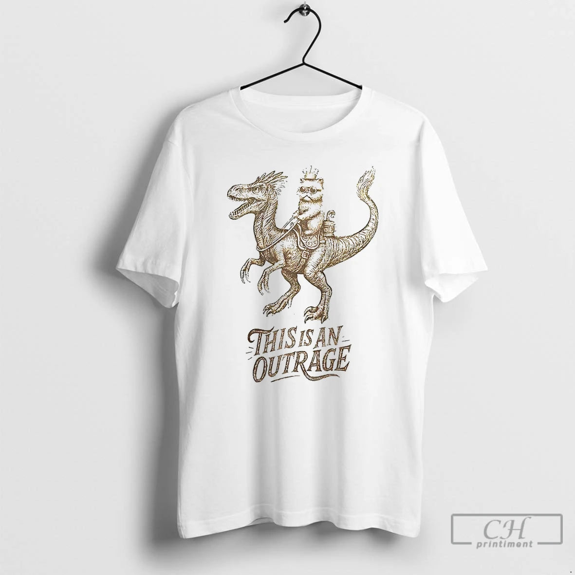 Classic Donut And Mongo Dungeon This Is An Outrage T Shirts - clothing by TeeHivey.com