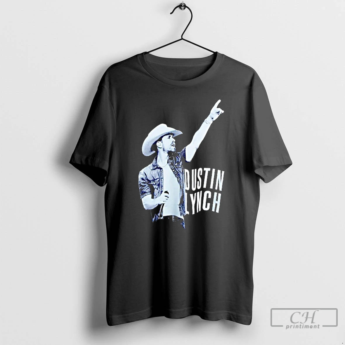 Classic Dustin Lynch Portrait T Shirts - clothing by TeeHivey.com