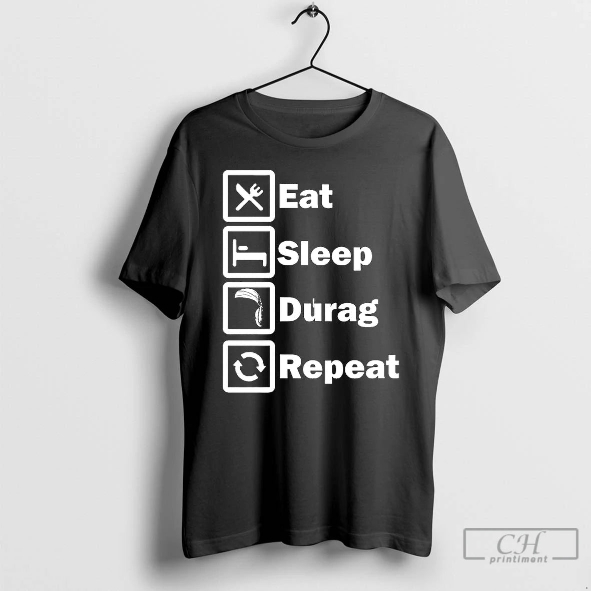 Classic Eat Sleep Durag Repeat
