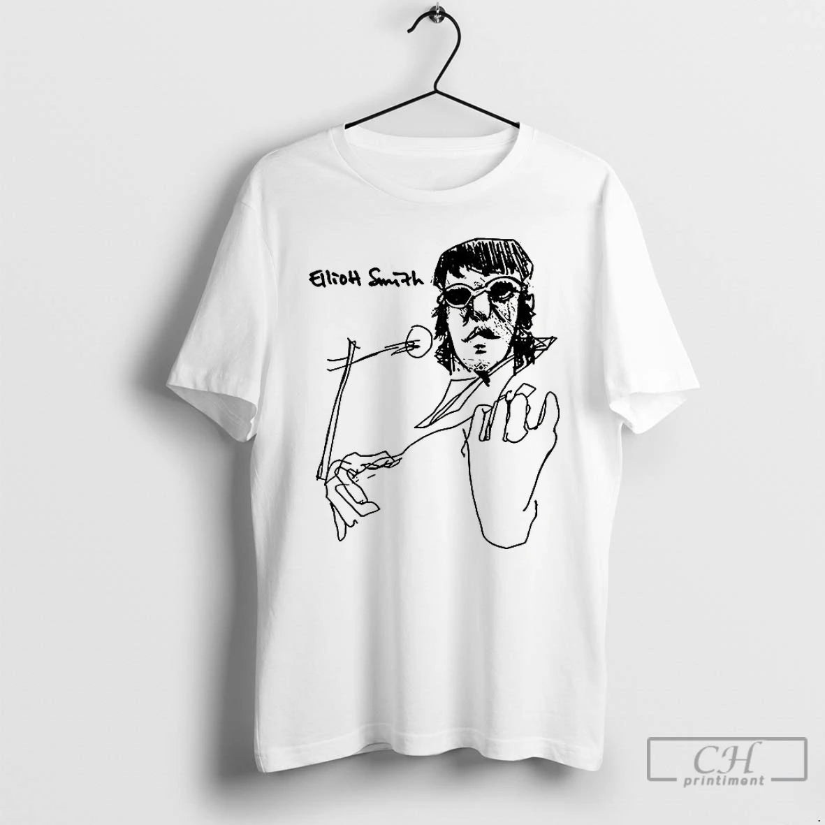 Classic Elliott Smith Art T Shirts - clothing by TeeHivey.com