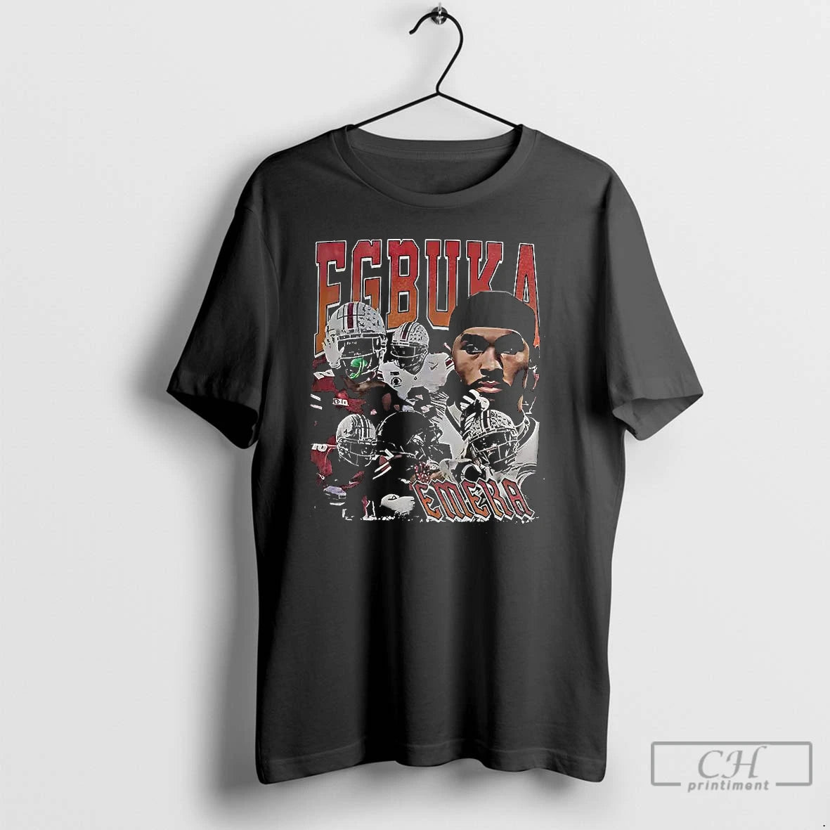 Classic Emeka Egbuka Tampa Bay Buccaneers Football Player Collage T Shirts - clothing by TeeHivey.com