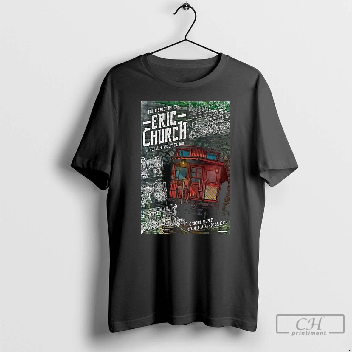 Classic Eric Church At Extramile Arena In Boise Id On Oct 24 2025 Long Sleve - clothing by TeeHivey.com