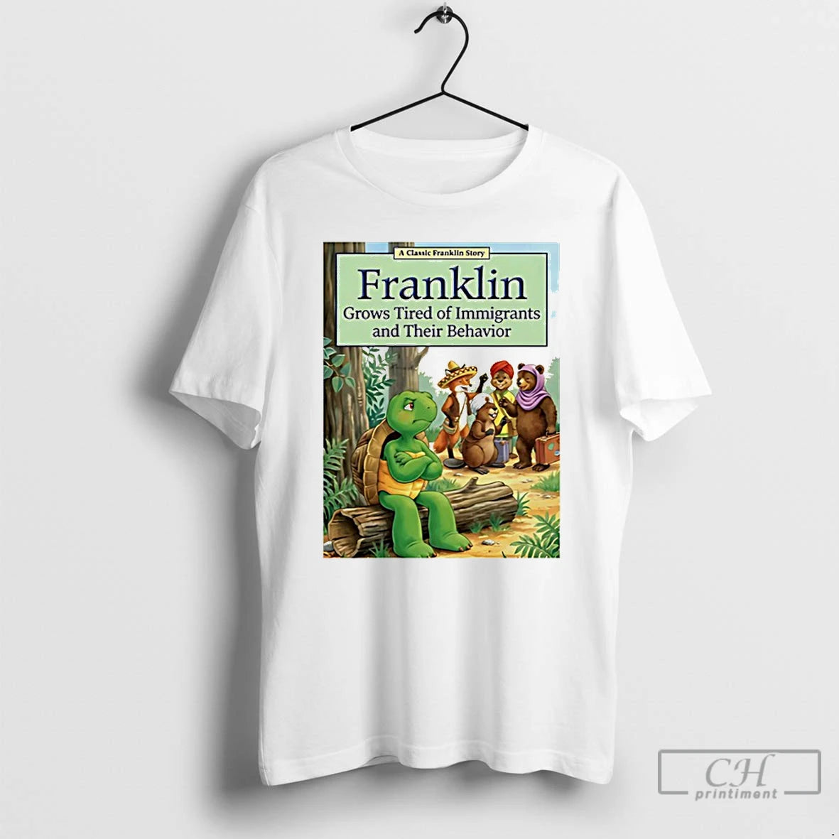 Classic Franklin Grows Tired Of Immigrants And Their Behavior - clothing by TeeHivey.com