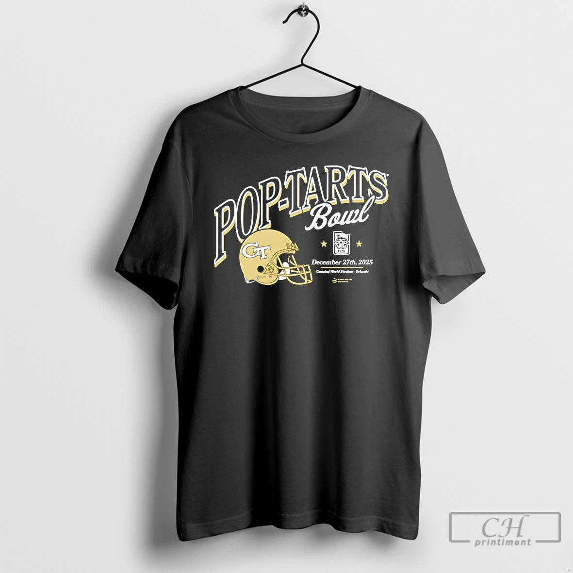 Classic Georgia Tech Yellow Jackets 2025 Pop Tarts Bowl Helmet - clothing by TeeHivey.com