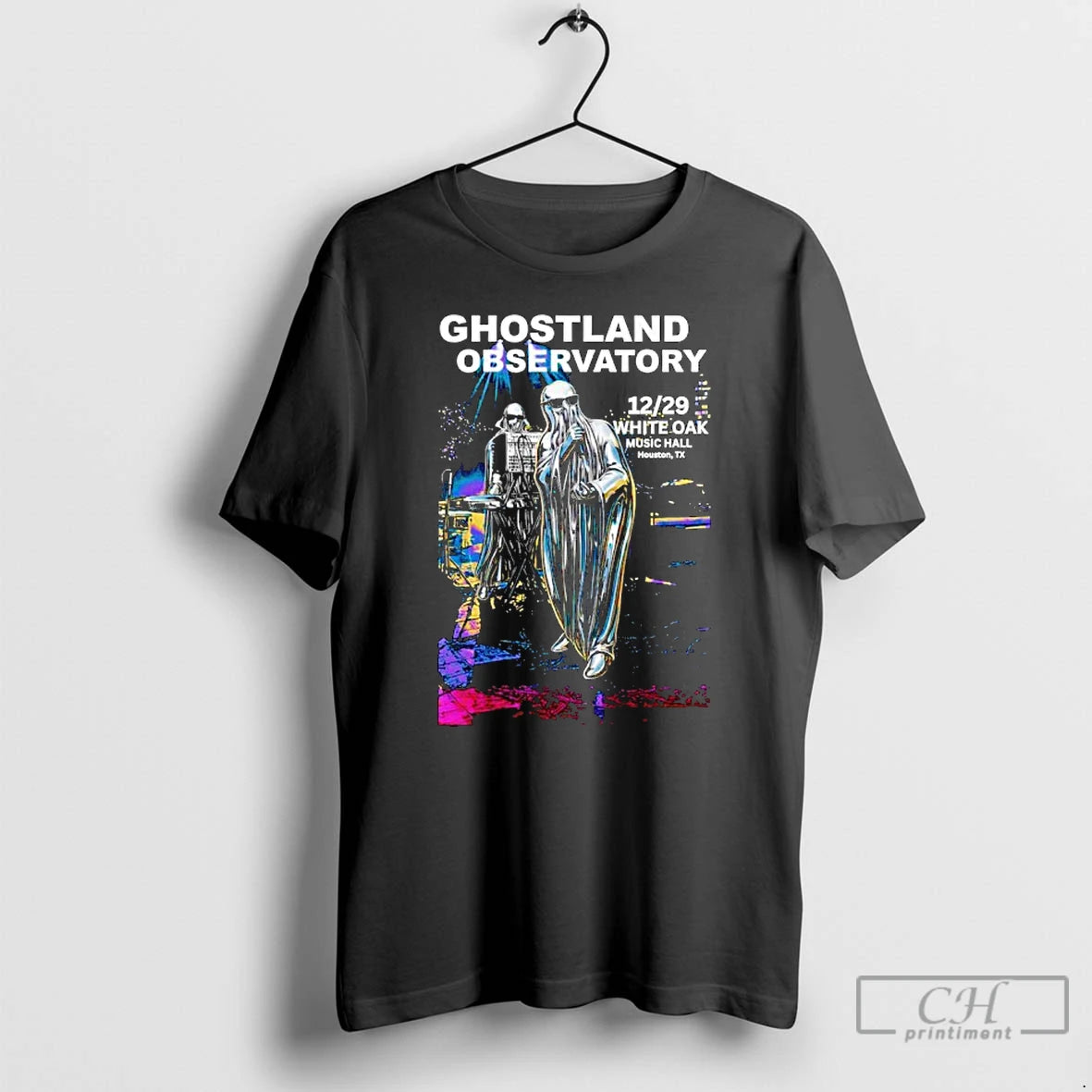 Classic Ghostland Observatory White Oak Music Hall Houston Tx December 29 2025 T Shirts - clothing by TeeHivey.com