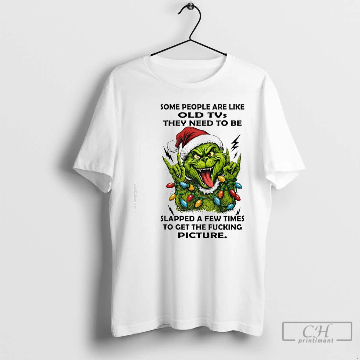 Classic Grinch Some People Are Like Old Tus They Need To Be Slapped A Few - clothing by TeeHivey.com