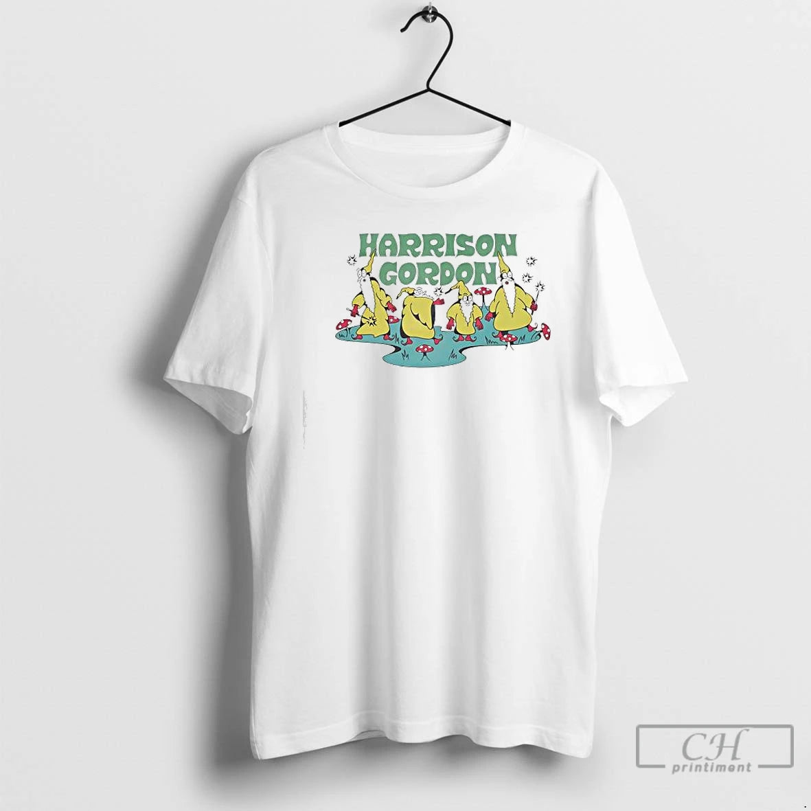 Classic Harrison Gordon At Kings Four Gnome Graphic - clothing by TeeHivey.com