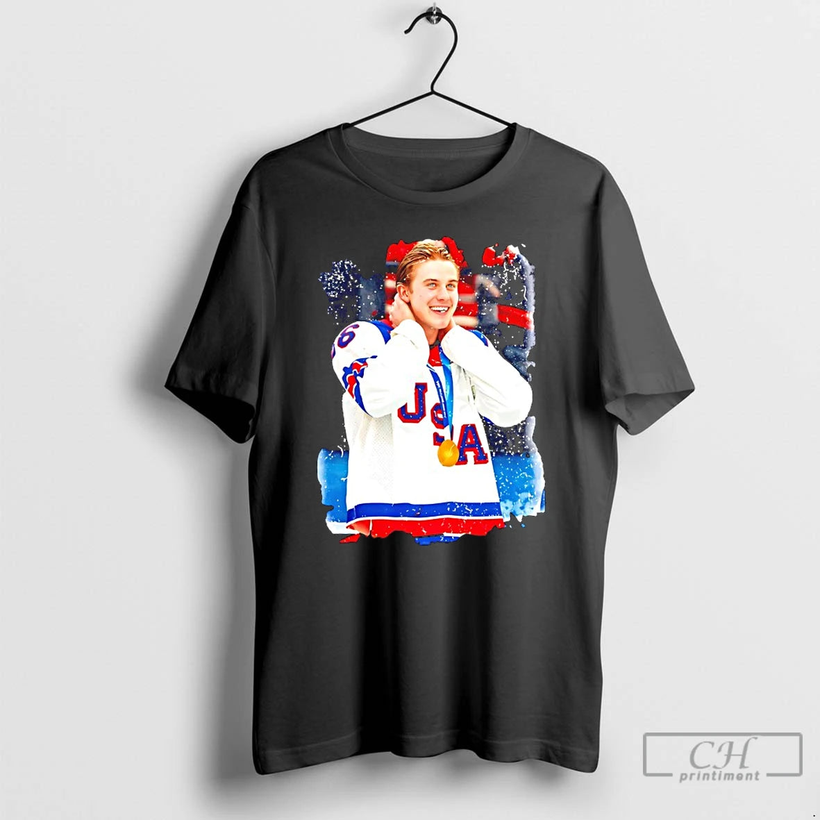 Classic Jack Hughes Usa Hockey 2026 Golden Goal