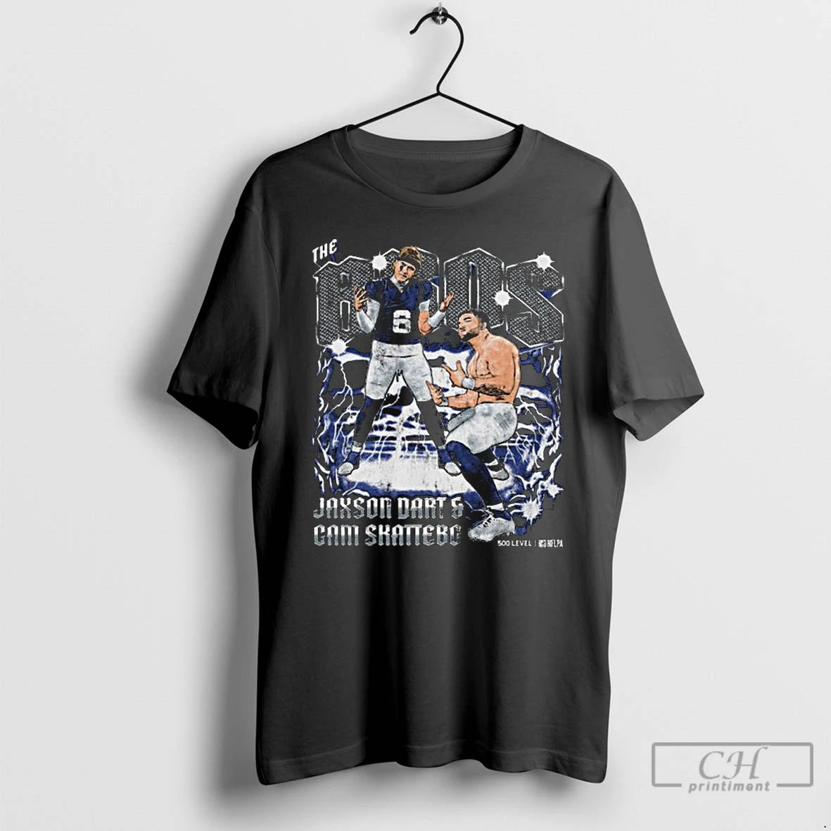 Classic Jaxson Dart Cam Skattebo New York G The Bros Long Sleve T Shirts - clothing by TeeHivey.com