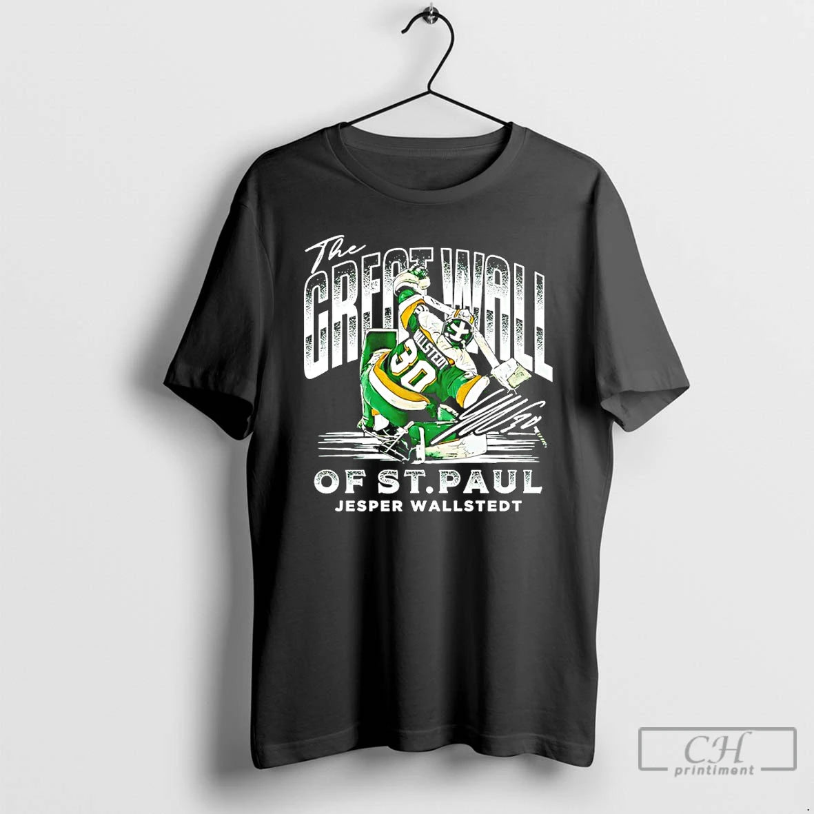 Classic Jesper Wallstedt Minnesota The Great Wall Of St Paul Signature - clothing by TeeHivey.com