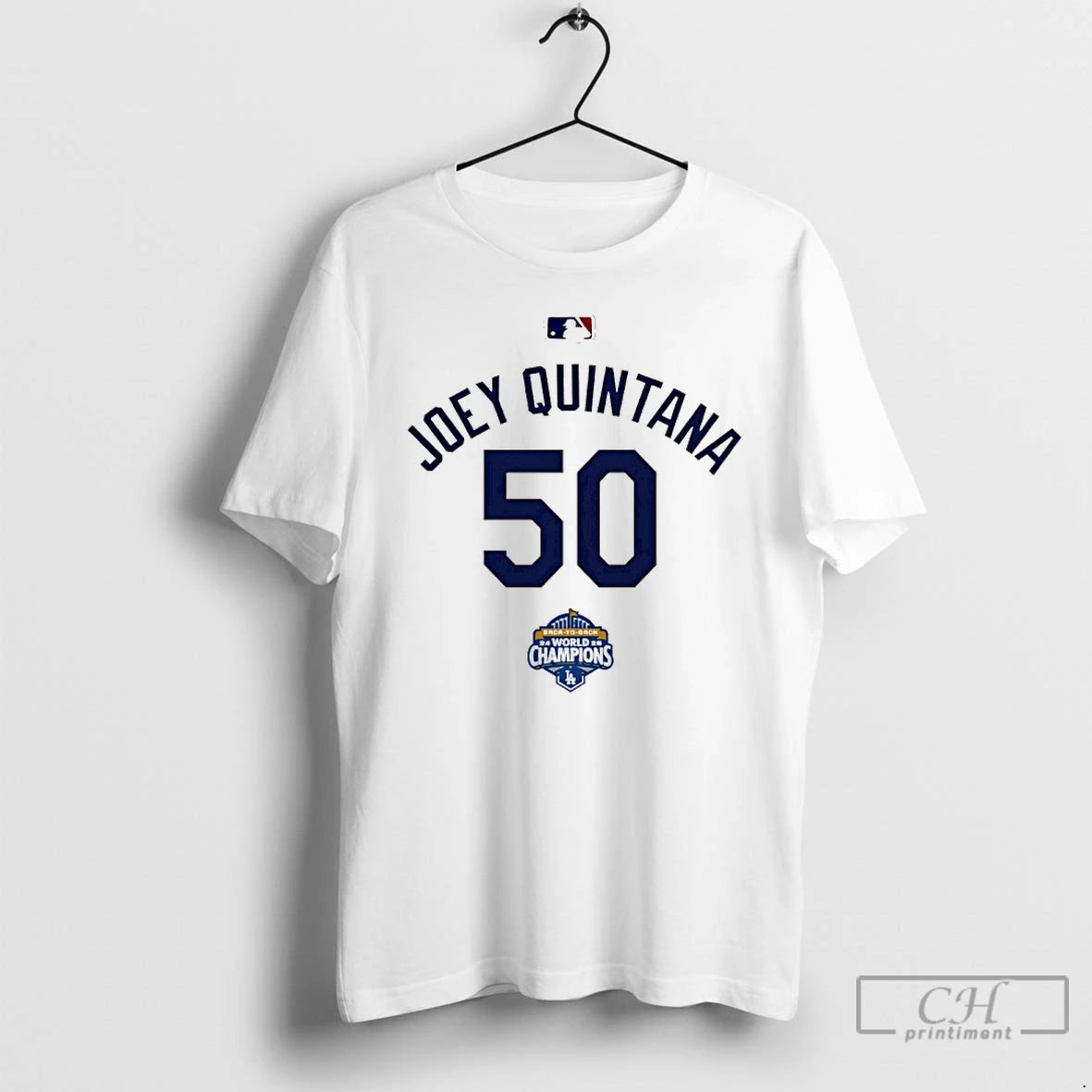 Classic Joey Quintana 50 Back To Back Champs World Champions - clothing by TeeHivey.com