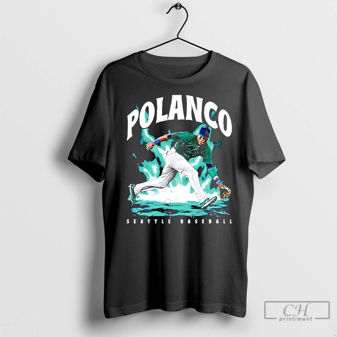 Classic Jorge Polanco Seattle Mariners Aura Graphic - clothing by TeeHivey.com