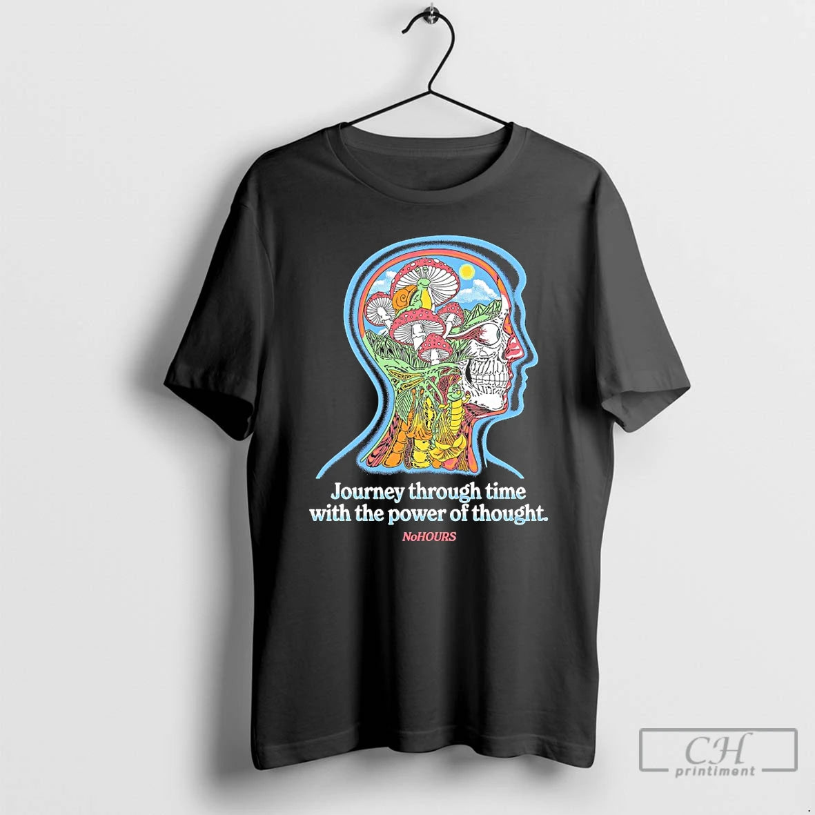 Classic Journey Through Time With The Power Of Thought No Hours T Shirts - clothing by TeeHivey.com