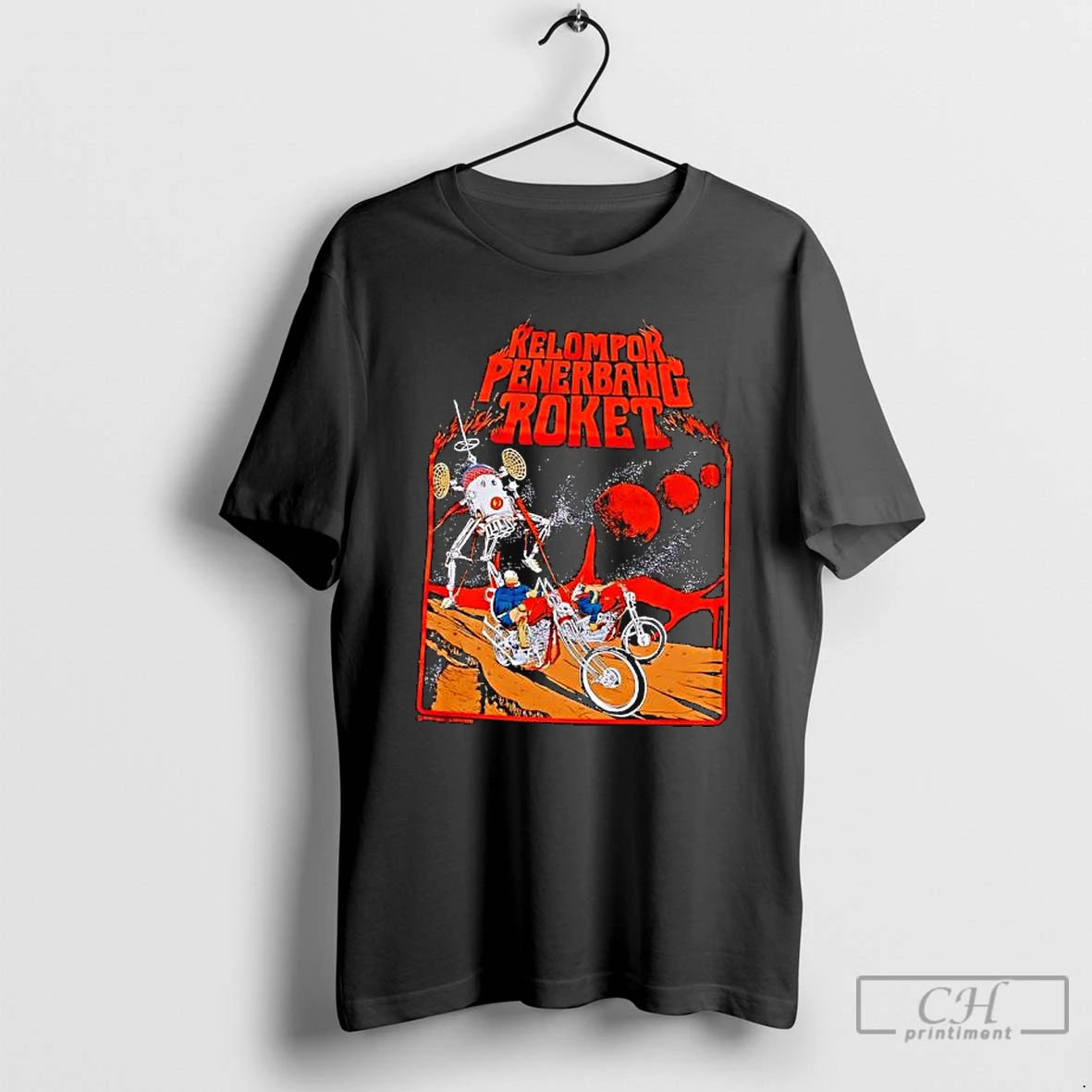 Classic Kelompok Penerbang Roket Band Rocket Flying Group - clothing by TeeHivey.com