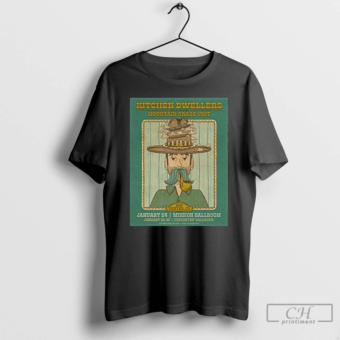 Classic Kitchen Dwellers Denver Colorado January 24 2025 Mission Ballroom Long Sleve T Shirts - clothing by TeeHivey.com