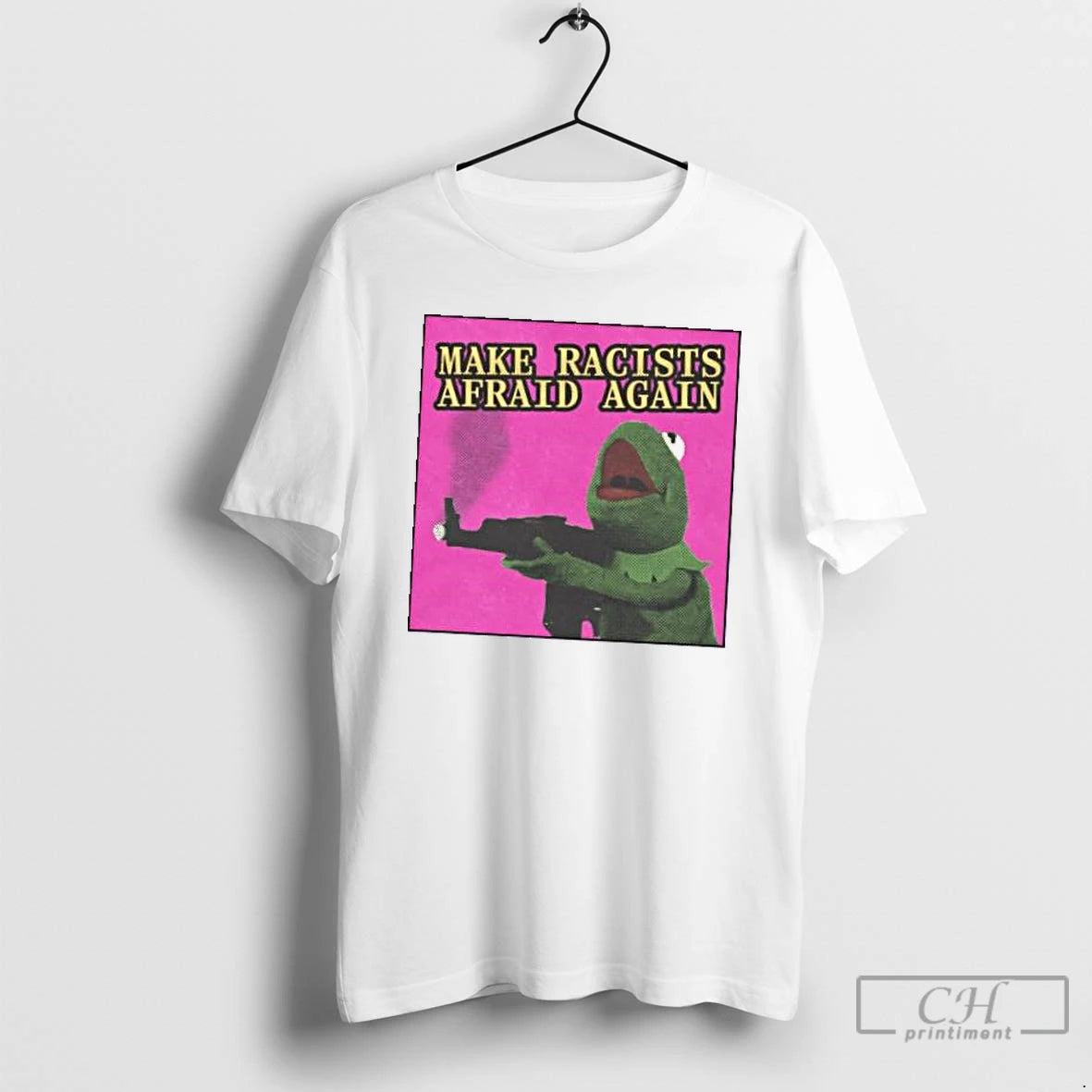 Classic Make Racists Afraid Again T Shirts - clothing by TeeHivey.com