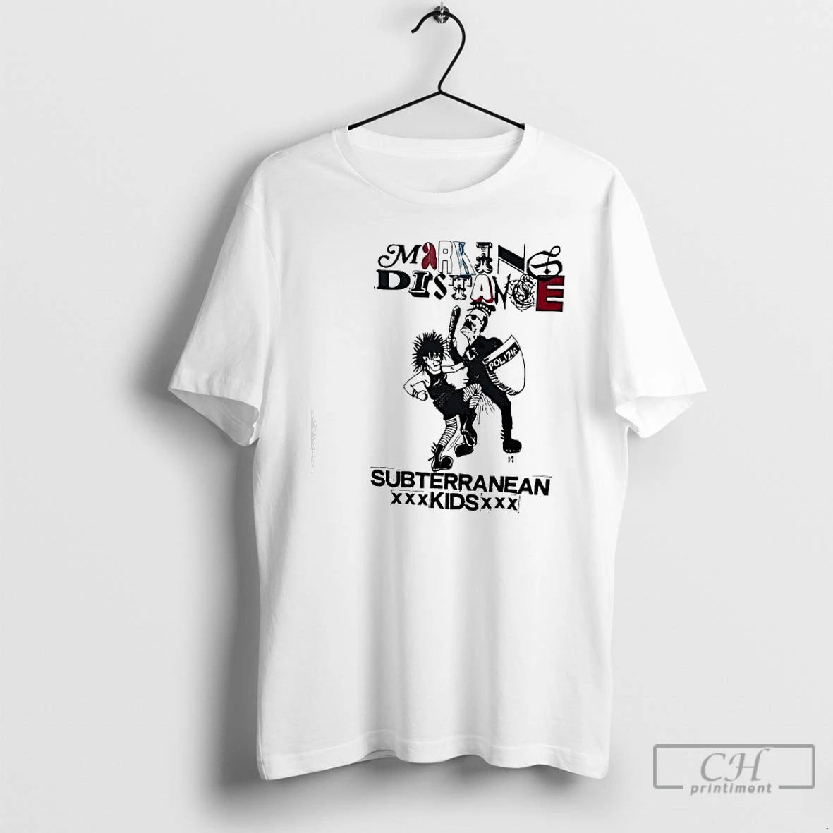 Classic Marking Distance Polizia Subterranean Kids - clothing by TeeHivey.com