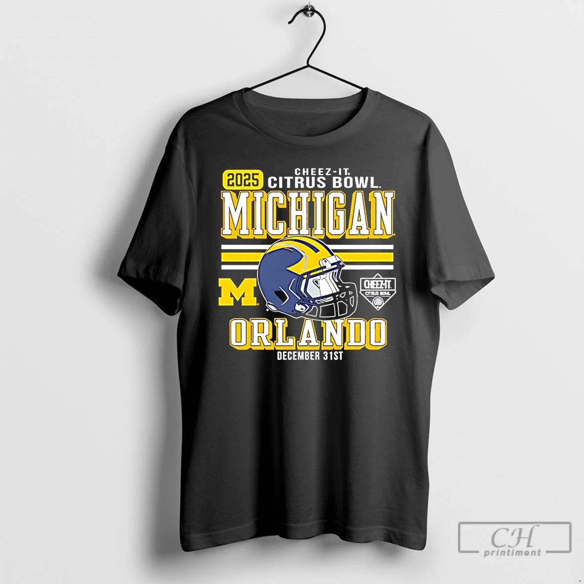 Classic Michigan Wolverines Football Cheez It Citrus Bowl 2025 - clothing by TeeHivey.com