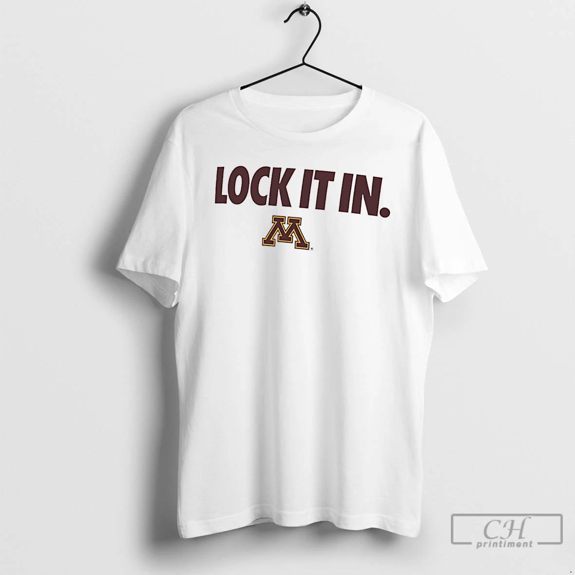Classic Minnesota Golden Gophers Lock It In Logo