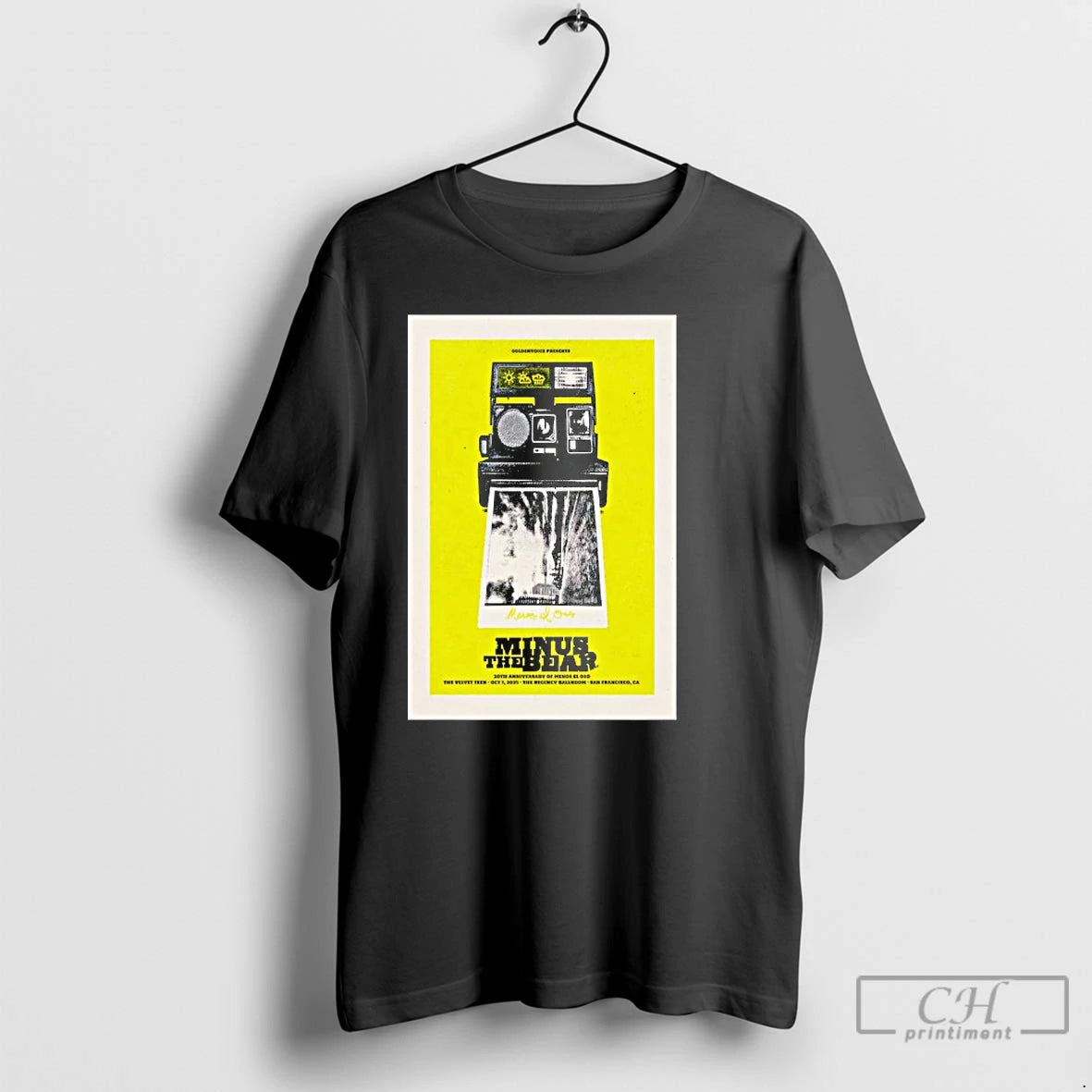 Classic Minus The Bear October 7 2025 San Francisco T Shirts - clothing by TeeHivey.com