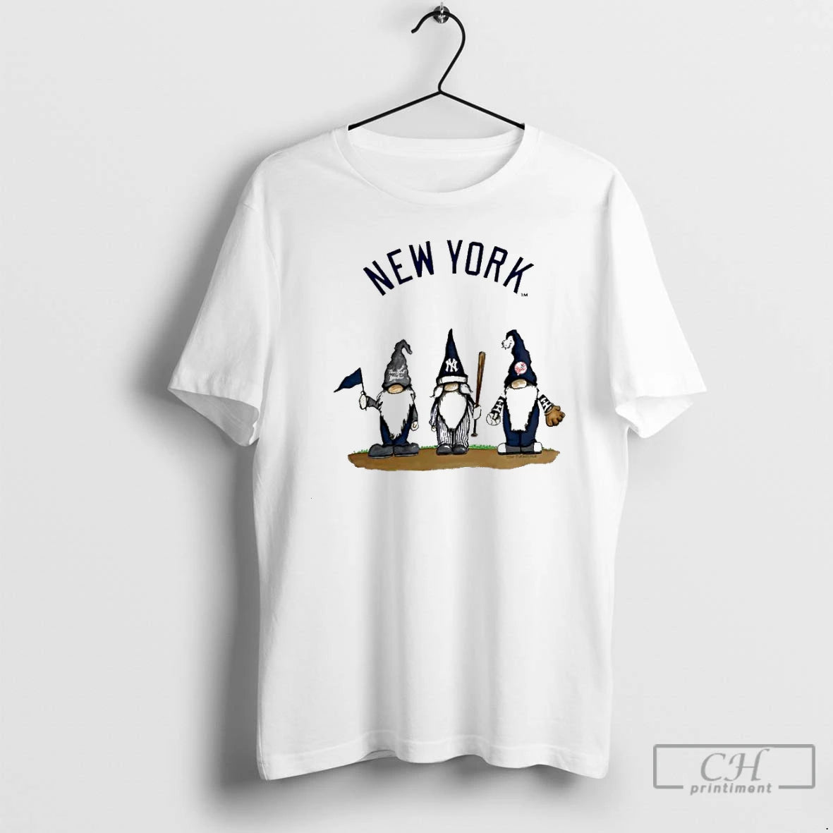 Classic Nationals Gnomes With New York Yankees Basketball