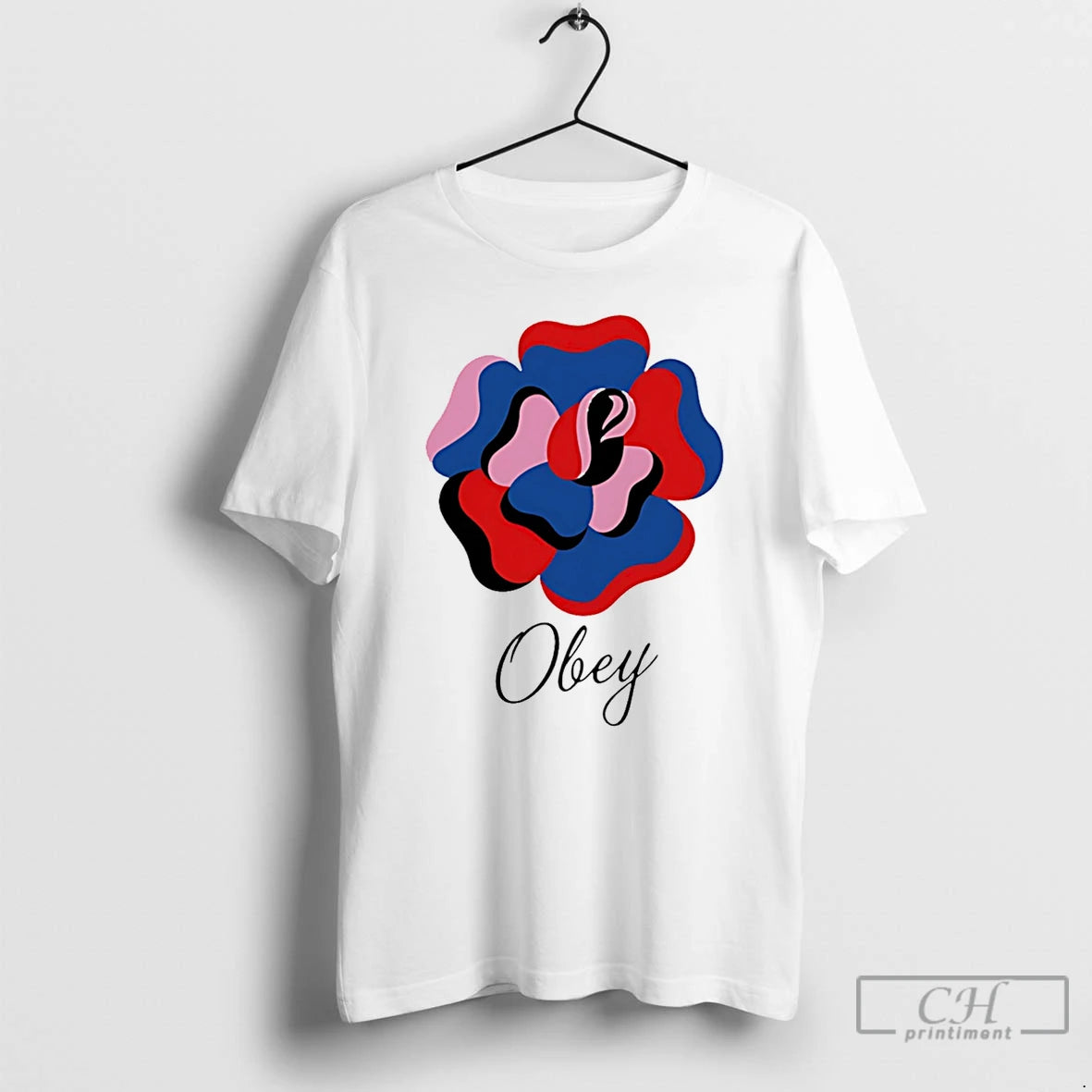 Classic Obey Paper Rose