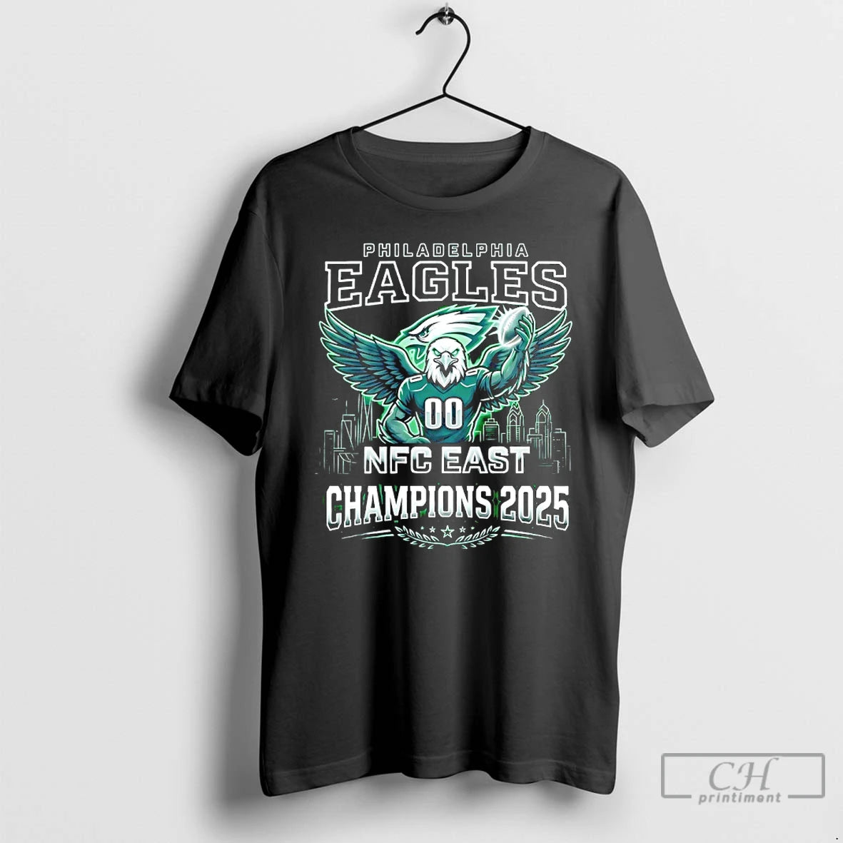 Classic Philadelphia Division Champions 2025 Birds Mascot - clothing by TeeHivey.com