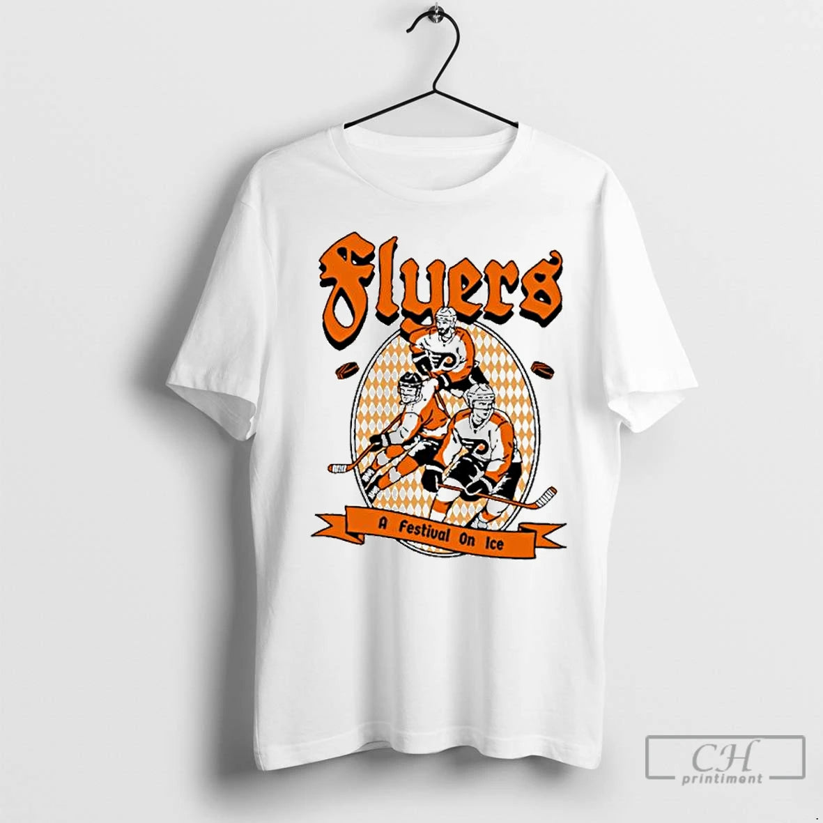 Classic Philadelphia Flyers Nhl Flyers A Festival On Ice Ornaments - clothing by TeeHivey.com