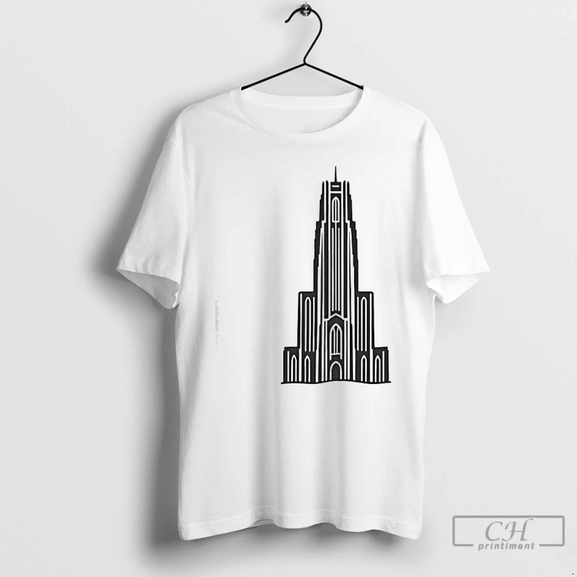 Classic Pitt Cathedral Of Learning - clothing by TeeHivey.com