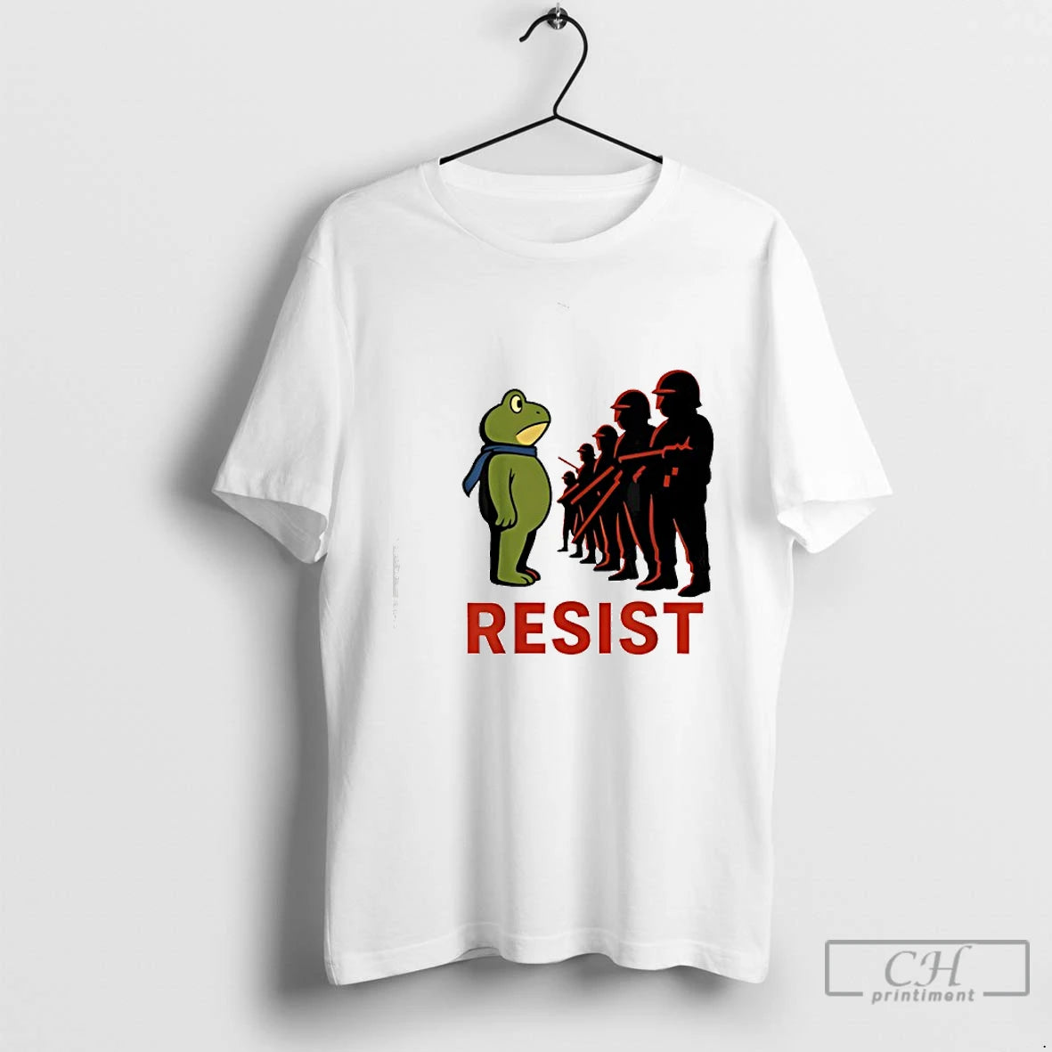Classic Portland 2025 Resist Portland Frog Protest Retro T Shirts - clothing by TeeHivey.com