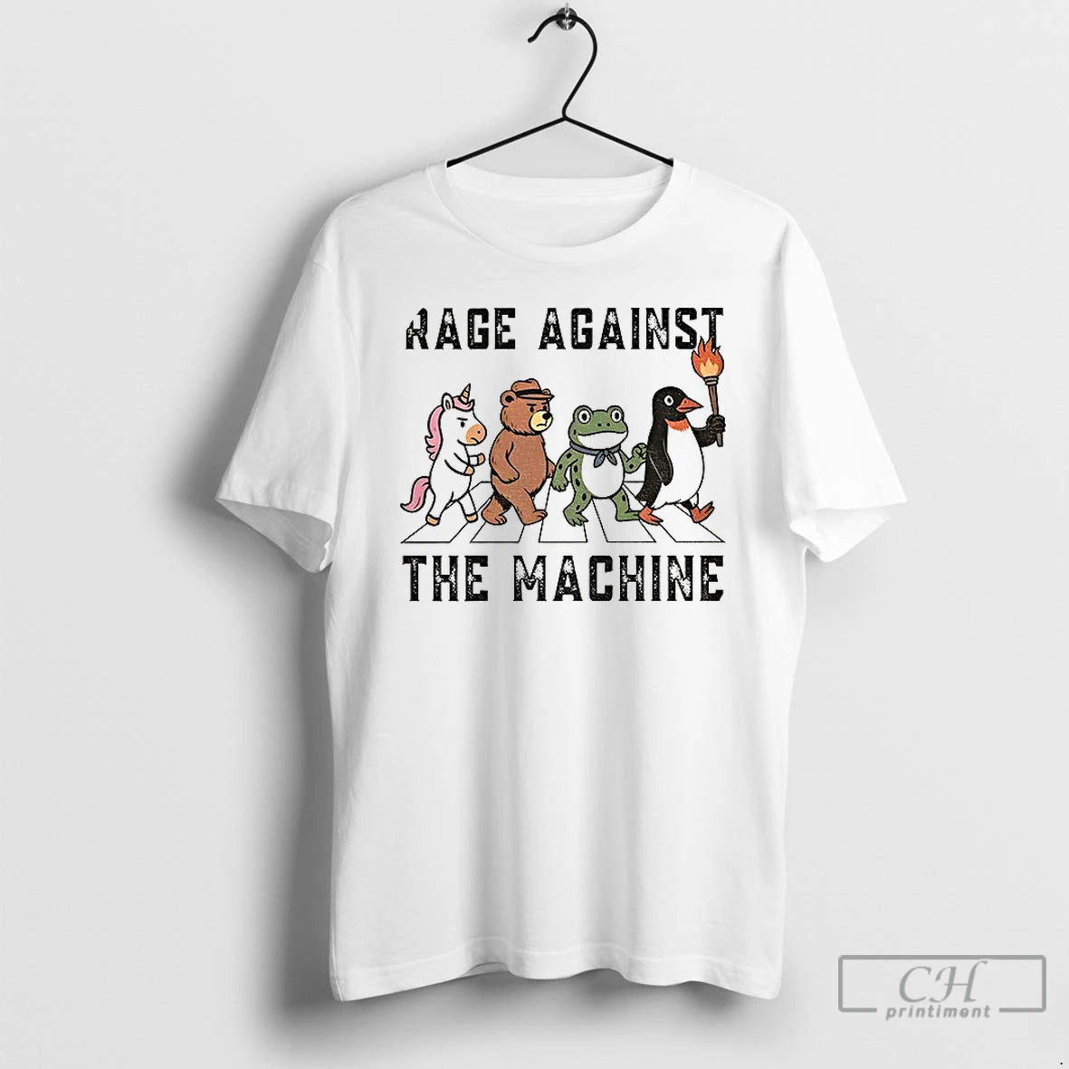 Classic Portland Frog Anti Ice Animal Walking Rage Against The Machine T Shirts - clothing by TeeHivey.com