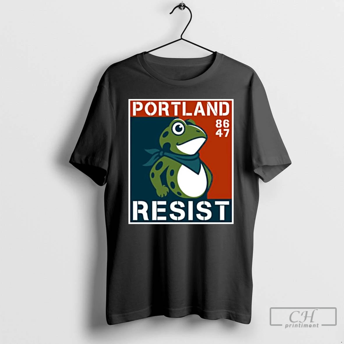 Classic Portland Frog Anti Ice Portland Resist 86 47 Long Sleve T Shirts - clothing by TeeHivey.com