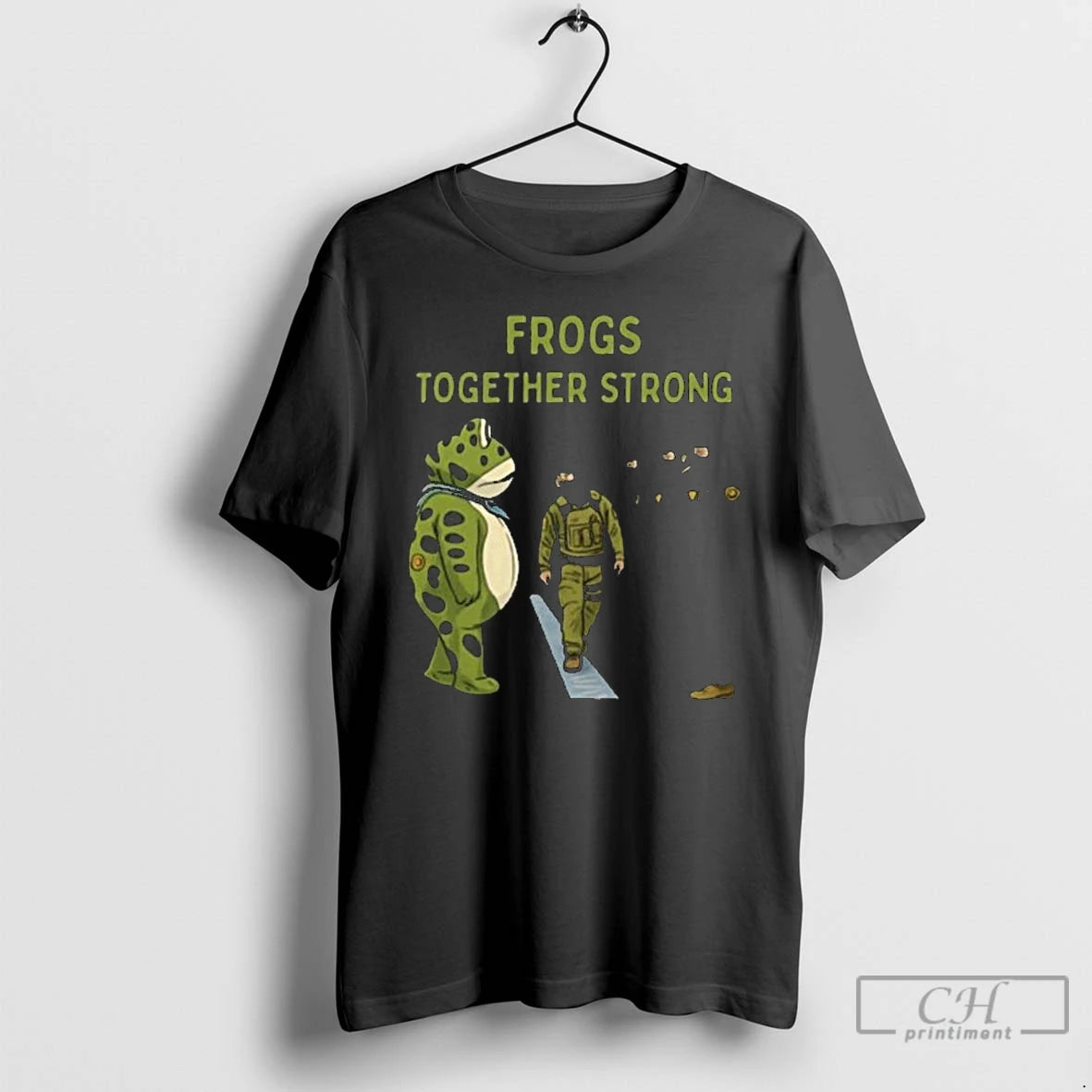 Classic Portland Frog Protest 2025 Long Sleve T Shirts - clothing by TeeHivey.com