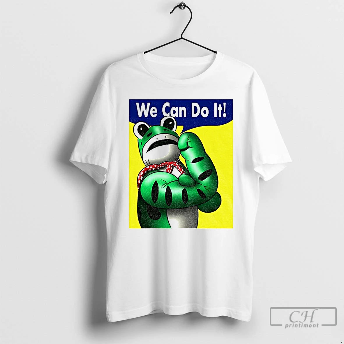 Classic Portland Frog Rosie The Riveter We Can Do It Anti Ice T Shirts - clothing by TeeHivey.com
