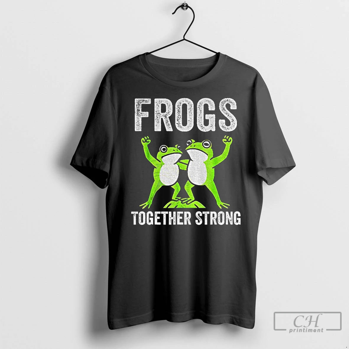 Classic Portland Frog Together Strong Freedom Frog Political - clothing by TeeHivey.com