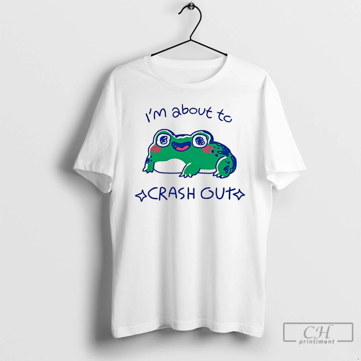 Classic Premium Frog Im About To Crash Out - clothing by TeeHivey.com