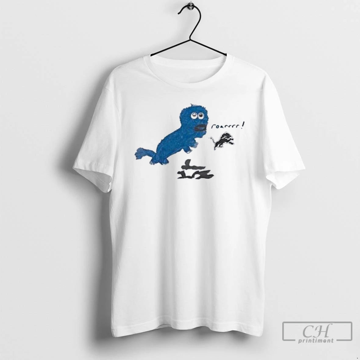 Classic Sam Laporta X Rookie Draw Detroit Lions Roar Logo T Shirts - clothing by TeeHivey.com