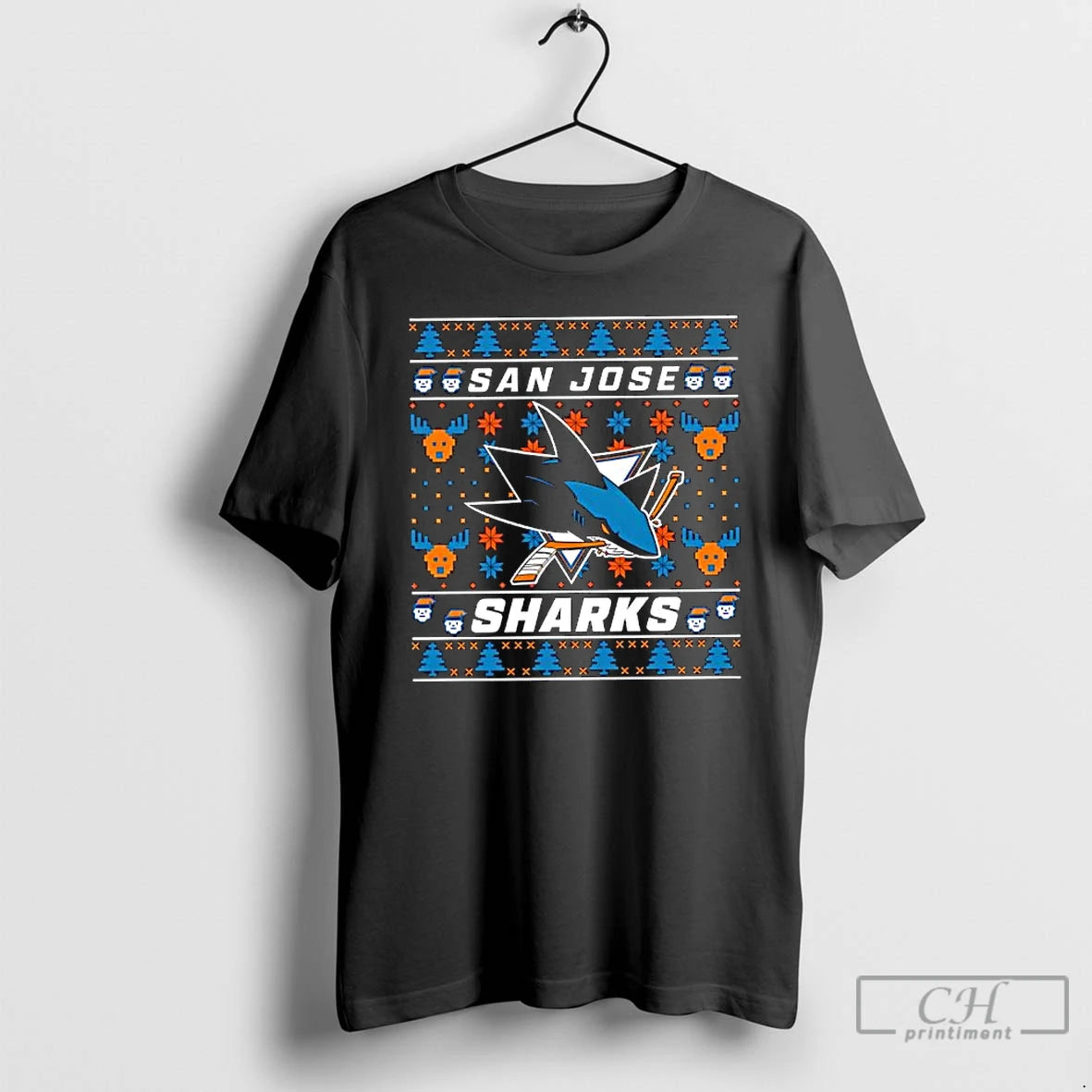Classic San Jose Sharks 2025 Holiday Ugly Christmas - clothing by TeeHivey.com