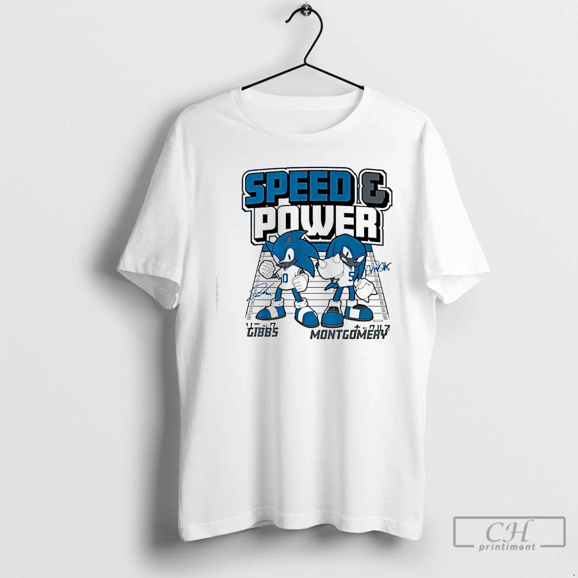 Classic Sega And Knuckles As Jahmyr Gibbs And David Montgomery Spead And Power Detroit Lions - clothing by TeeHivey.com