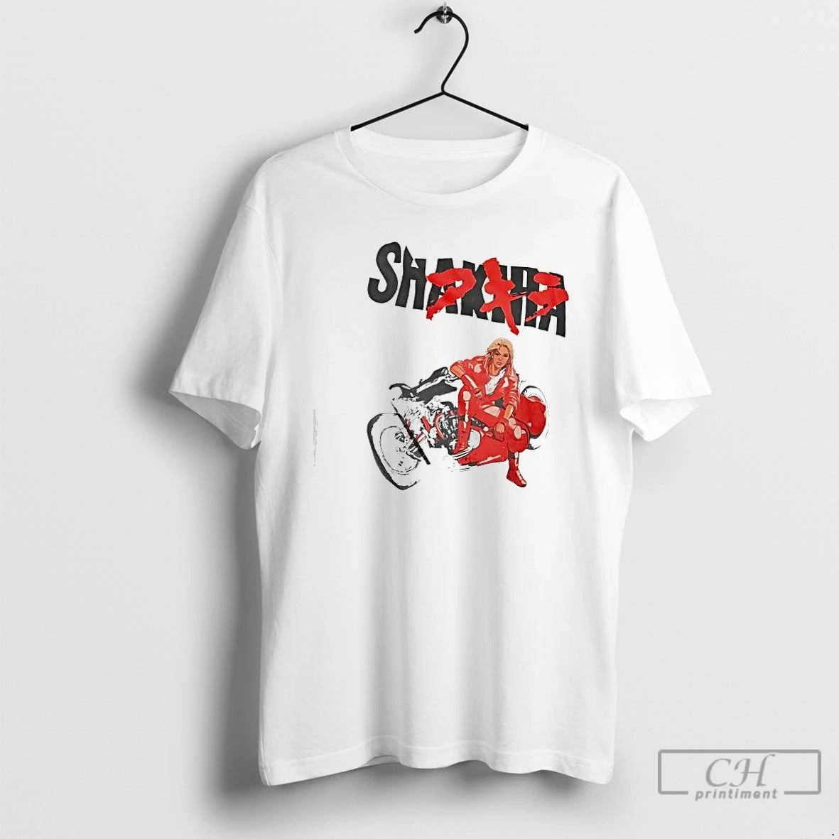Classic Shakira Motorcycle Japanese Characters - clothing by TeeHivey.com