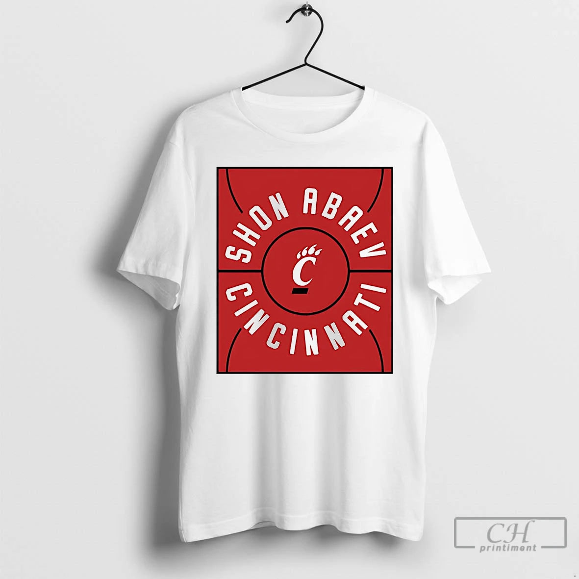 Classic Shon Abaev Full Court Cincinnati Bearcats - clothing by TeeHivey.com
