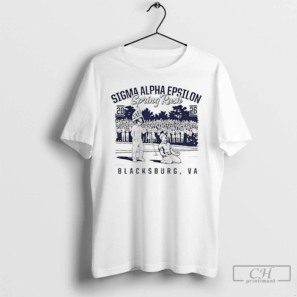 Classic Sigma Alpha Epsilon Spring Rush 2026 T Shirts - clothing by TeeHivey.com
