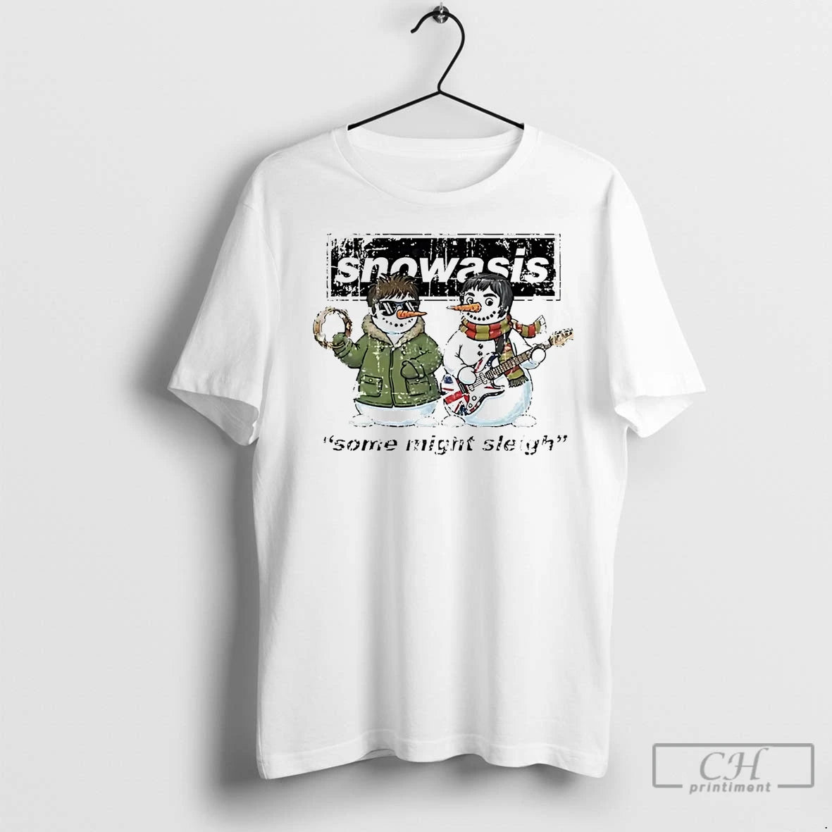 Classic Snowman Snowasis Christmas Some Might Sleigh - clothing by TeeHivey.com