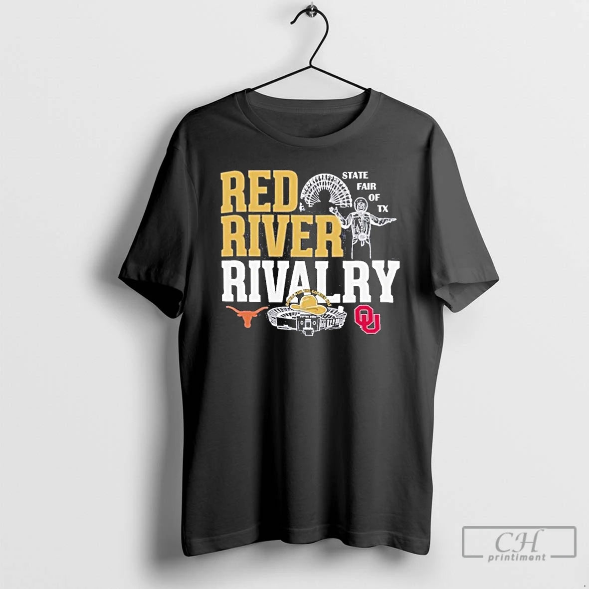 Classic State Fair Of Tx Longhorns Vs Ou 2025 Red River Rivalry T Shirts - clothing by TeeHivey.com