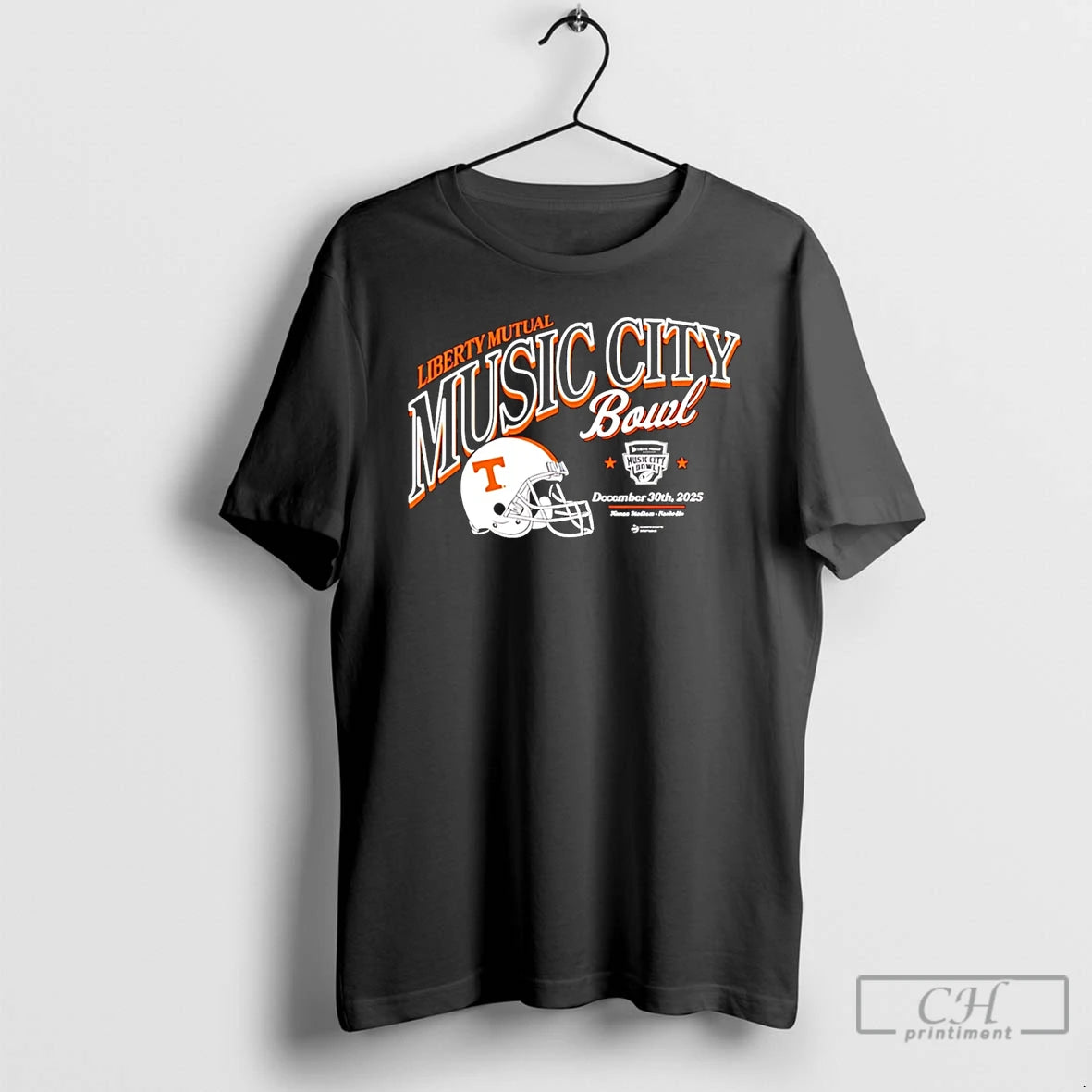 Classic Tennessee Volunteers 2025 Liberty Mutual Music City Bowl - clothing by TeeHivey.com