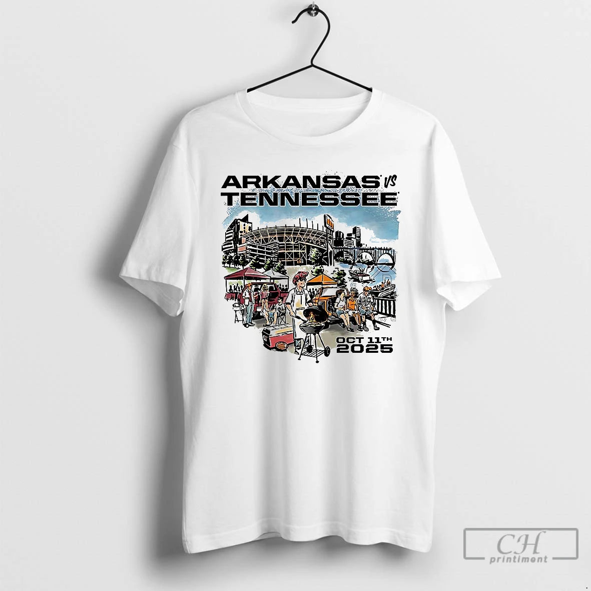 Classic Tennessee Vs Arkansas Game Day 2025 T Shirts - clothing by TeeHivey.com
