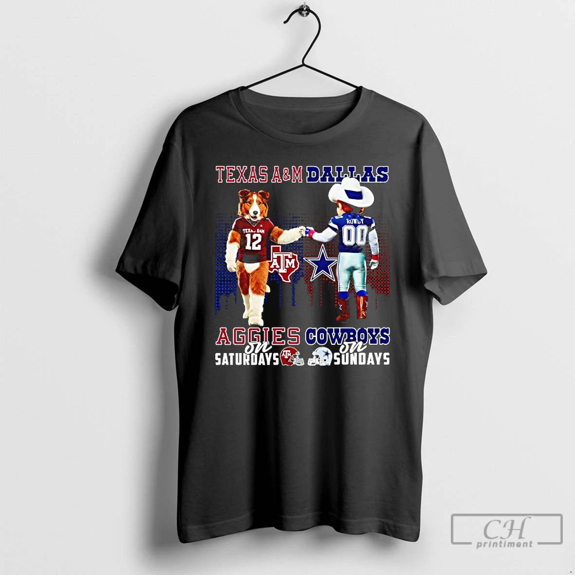 Classic Texas Am Aggies On Saturdays X Dallas Cowboys On Sundays Mascot T Shirts Sweater - clothing by TeeHivey.com